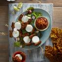 Wors Kebab with Tomato Smoor and Pap Recipe