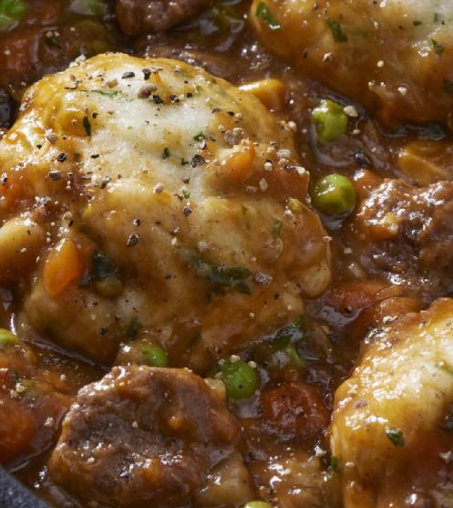 Beef Stew with Herb Dumplings img