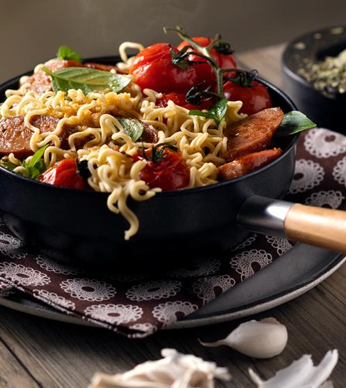 Tomato and Russian Poke Bowl