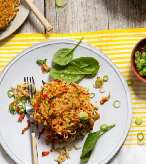 Savoury Noodle Fritters