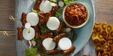 Wors Kebab with Tomato Smoor and Pap Recipe