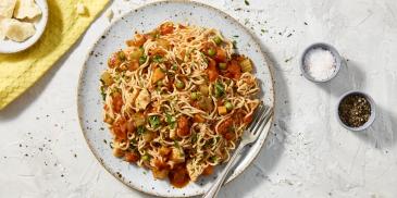 Homestyle Chicken MAGGI Noodles and Tomato Recipe
